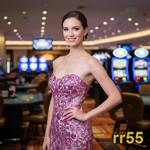 Jogadora em cassino rr55, destacando acesso fácil e seguro.