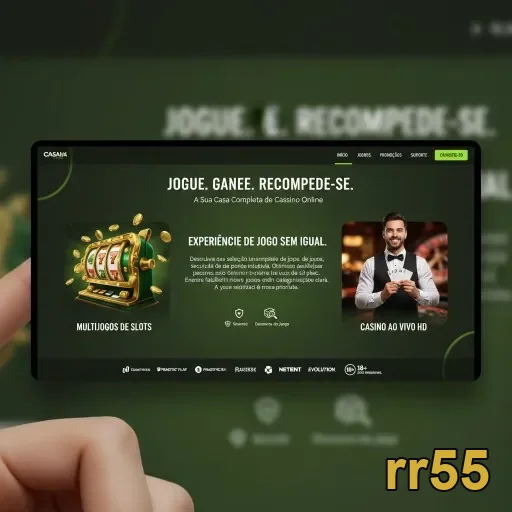 Jogadores interagem com slots e atendimento VIP na rr55.