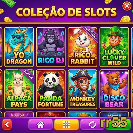Slots diversificadas no rr55 para jogadores VIP se divertirem.