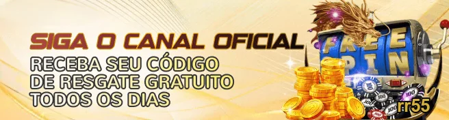 Promoção VIP da rr55 com código de resgate diário.