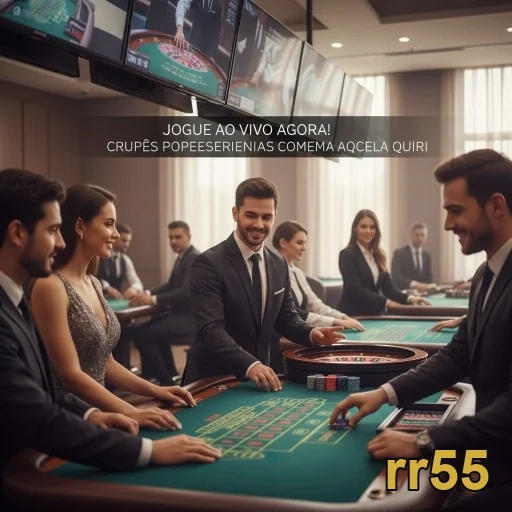 Jogadores na rr55 desfrutando de serviços VIP em mesas de cassino.