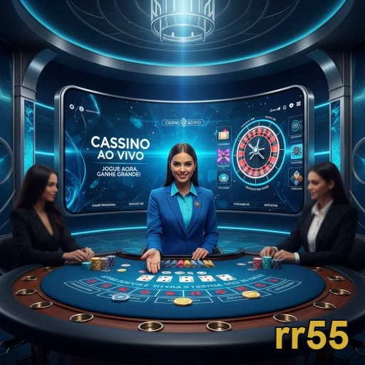 Interface de cassino ao vivo no rr55 com dealers profissionais.